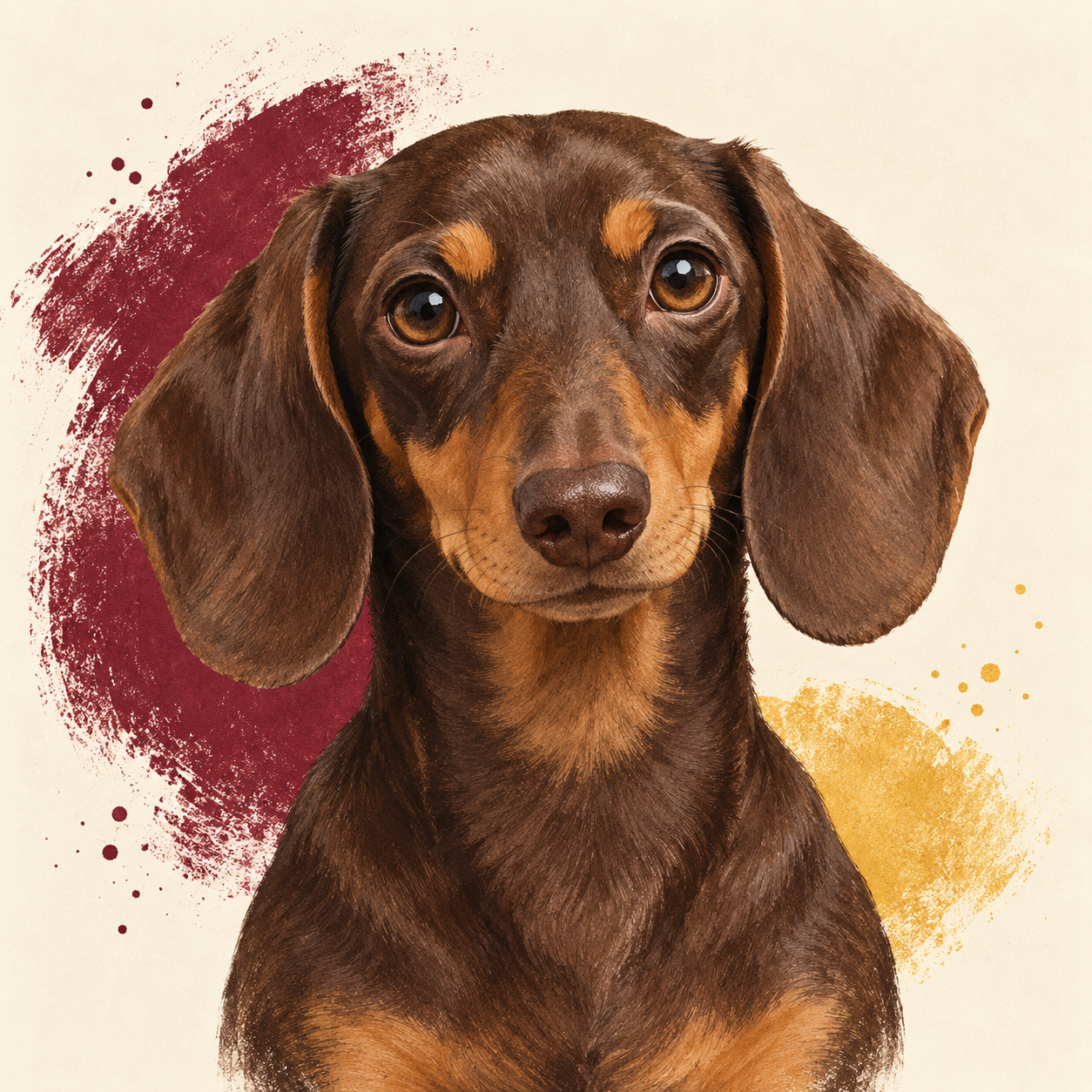 Muestra ilustrativa de retrato en estilo Editorial